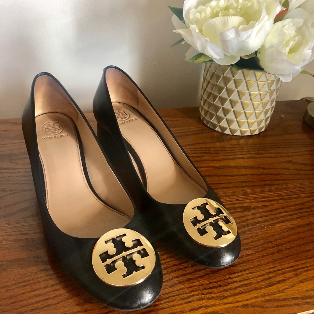 Tory Burch Hope Block Heel Pump size 9
